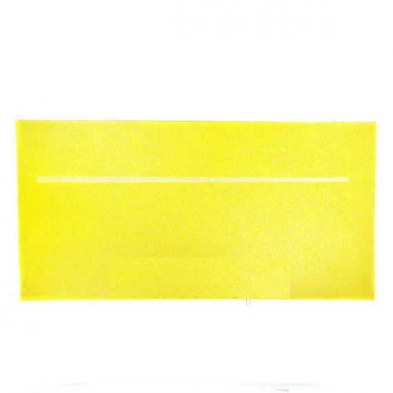 Конверт Е65 СКЛ відривна стрічка 80г жовтий упаковка 25шт в п/ет