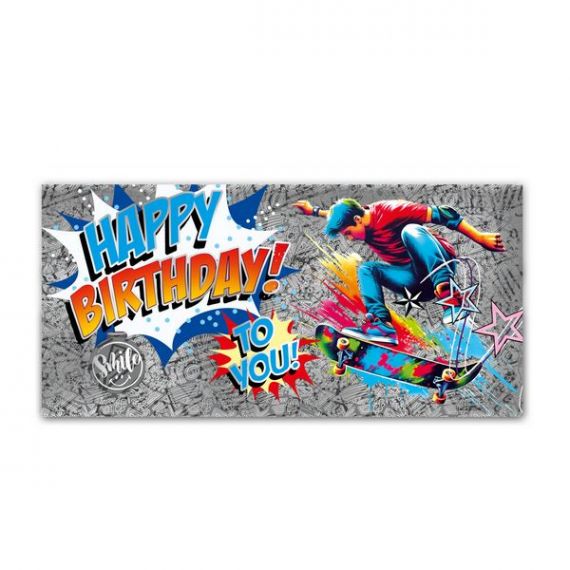 Открытка-конверт для денег №2829 Happy birthday ФП