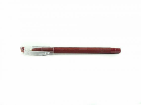 Ручка шариковая Axent Direkt красная, прорезиненный корпус