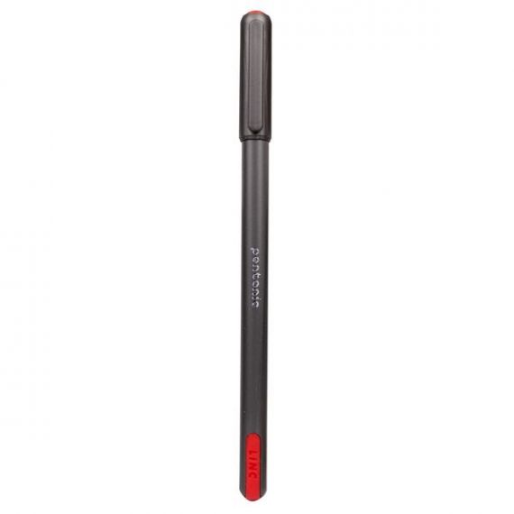 Ручка масляная Linc Pentonic одноразовая 1,0мм красная