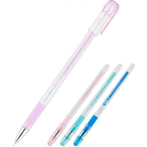 Ручка гелевая Axent Student "пиши-стирай" синяя