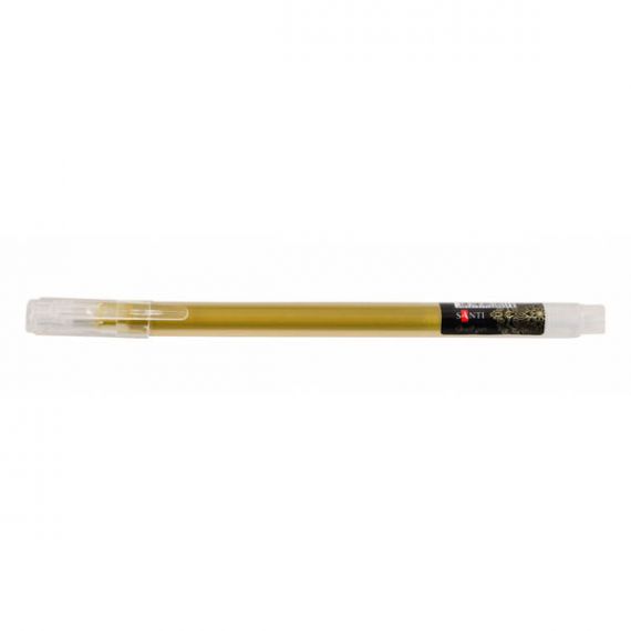 Ручка гелевая Santi Gold pen пластиковый корпус, золотая