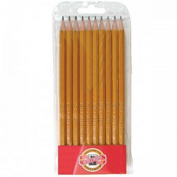 Набір олівців графітних KOH-I-NOOR 10 шт. 2Н-3В