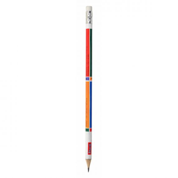 Олівець графітний 1Вересня НВ одиниці виміру з гумкою