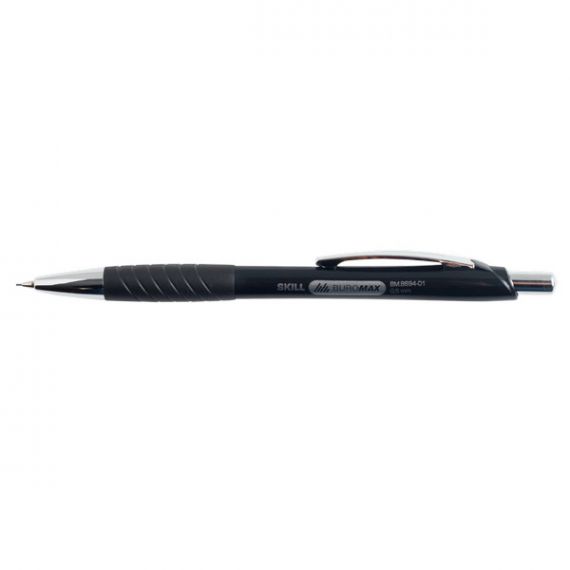 Олівець механічний Buromax 0.5мм Skill чорний