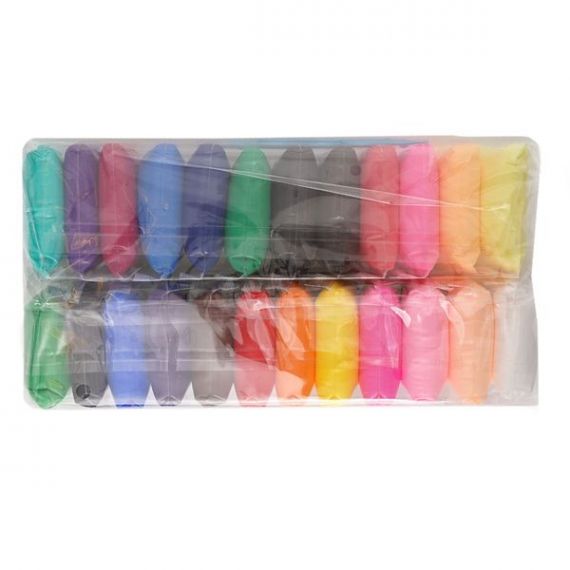 Воздушный пластилин 24цвета 10г Zibi Kids Line