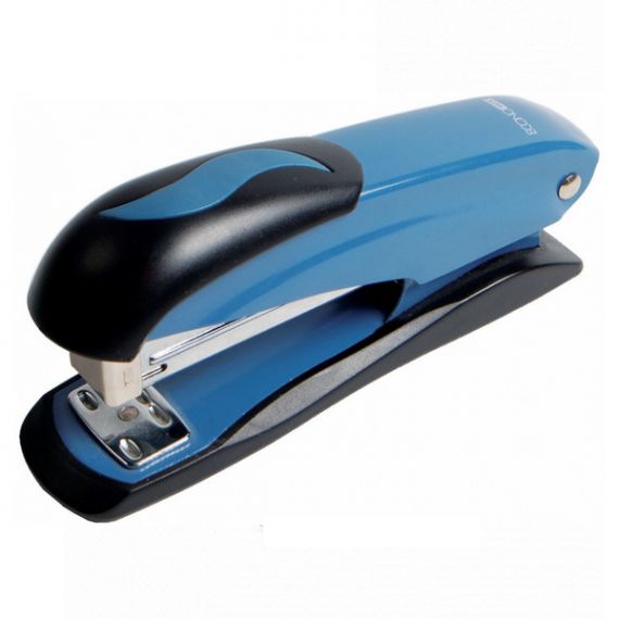 Степлер Economix №24 -30арк металевий синій Степлер Economix №24 -30арк металевий синій