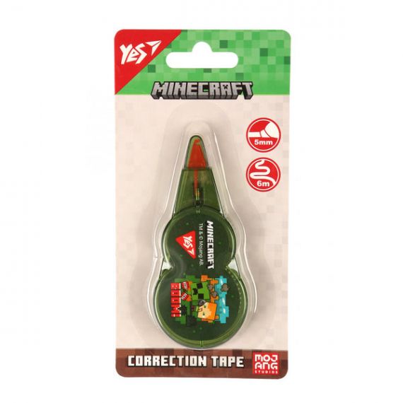 Коригуюча стрічка YES Minecraft Heroes 5мм*6м на блістері