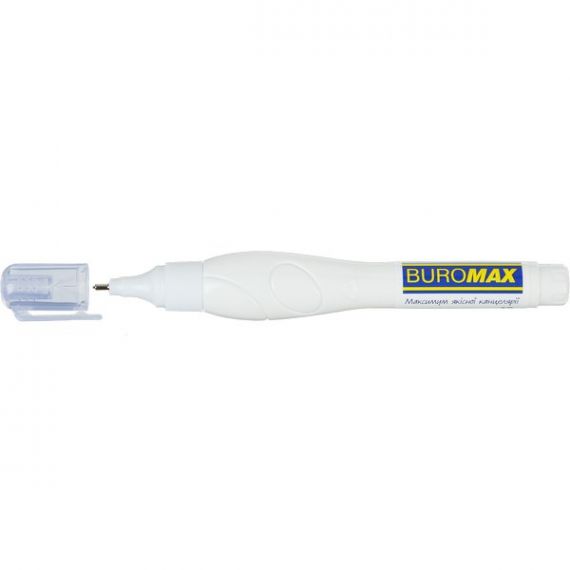 Корректор-ручка Buromax 10мл металлический наконечник