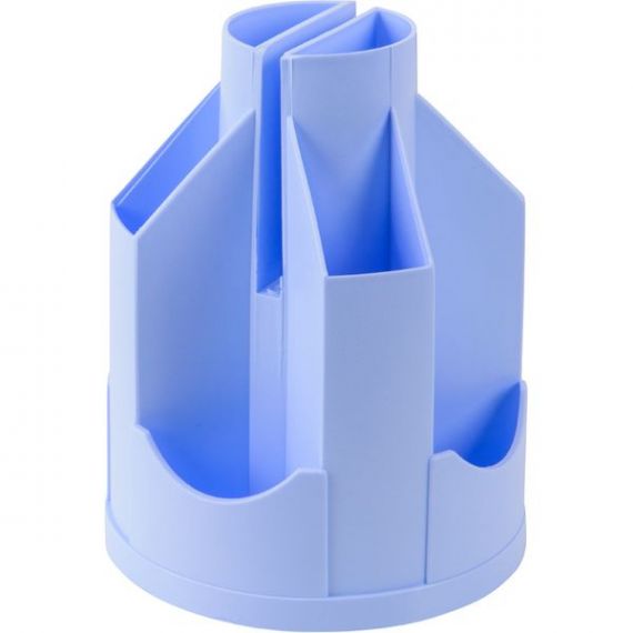 Подставка канцелярская пластиковая блакитна Pastelini Axent Delta