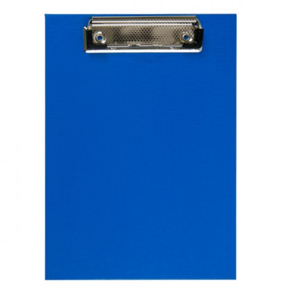 Кліпборд А-5 PVC синій Вuromax