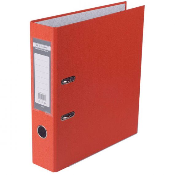 Папка-регистратор А-4 70мм Buromax одностороннее покрытие оранжевый
