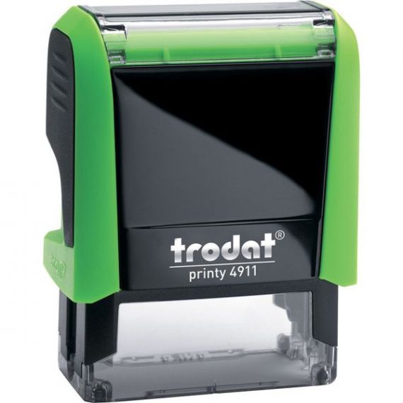 Оснастка Trodat для штампа 38х14мм Printy, пластик зеленый