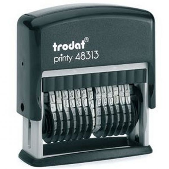 Нумератор Trodat 13-розрядний подвійний 3,8мм Printy, пластик