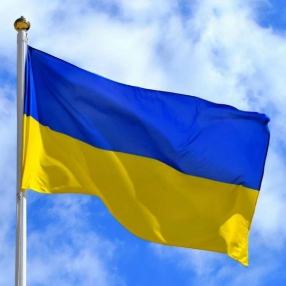 Прапор України 65х100 одинарний габардин/атлас