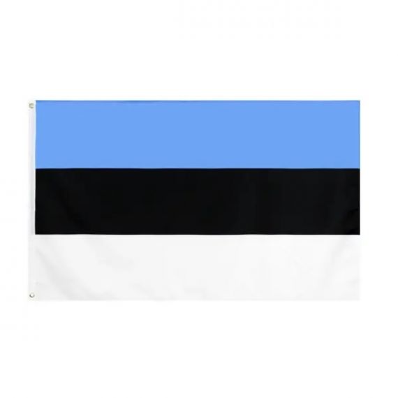 Флаг 15х24 Эстонии без подставки, нейлон