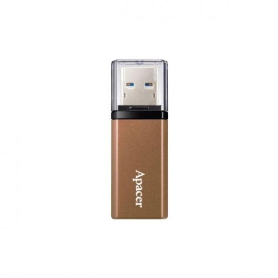 Модуль Flash 64Gb Apacer металевий, Bronze, ковпачок
