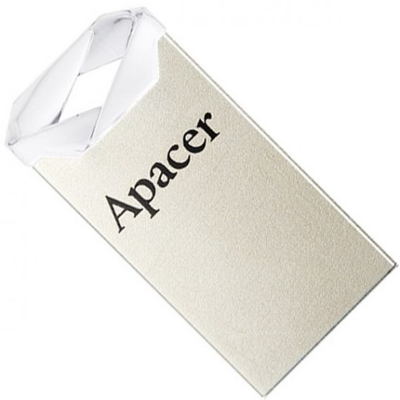 Модуль Flash 64Gb Apacer Aqua Crystal металевий, видвижний