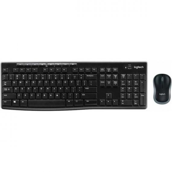 Клавіатура+мишка Logitech MK270 бездротова чорна, USB