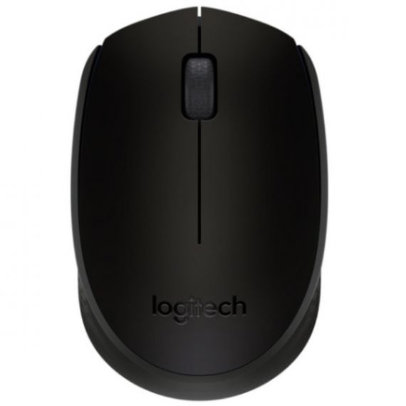 Мышь для компьютера Logitech Wireless Mouse беспроводная черная