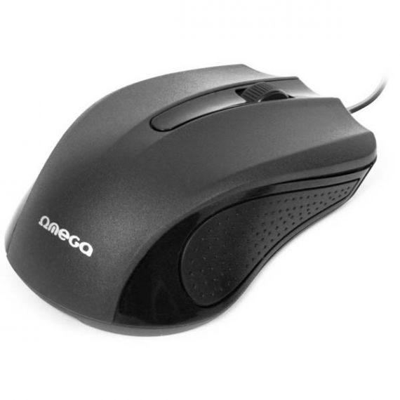 Мышь для компьютера Omega черная (USB)