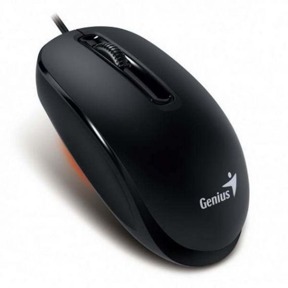 Миша для комп'ютера Genius дротова чорна