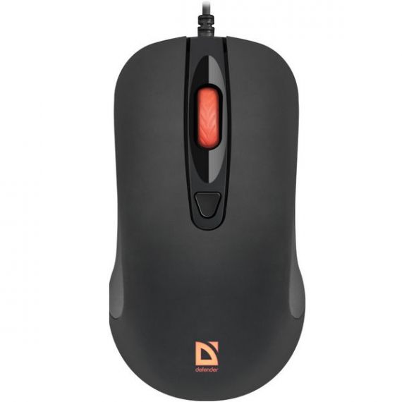Миша для комп'ютера Defender дротова чорна MB-280