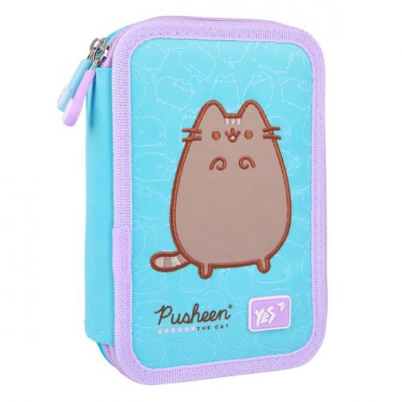 Пенал YES 2відділення без наповнення,Pusheen the Star 21х13х4см