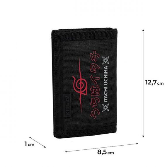 Гаманець Kite 12,7х8,5х1см Naruto Shippuden