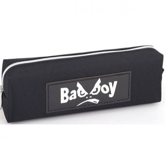 Пенал Bourgeois на блискавці, 1відділення, 21х6х4,5см KJ4056 чорний