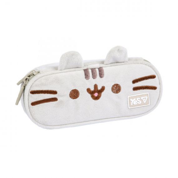 Пенал YES на блискавці, овальний, органайзер, Pusheen 22х9х5см Пенал YES на блискавці, овальний, органайзер, Pusheen 22х9х5см