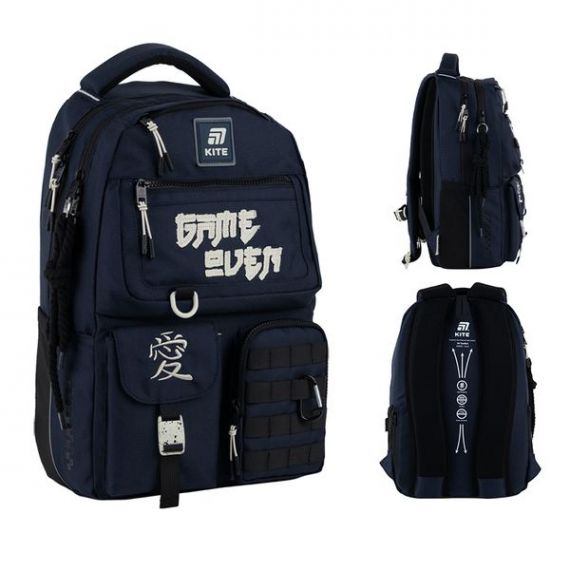 Рюкзак Kite Education Teens 2587 2відділення, ортопедична спинка