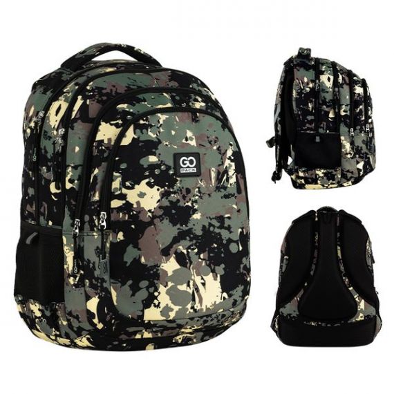 Рюкзак GoPack Education Teens 162L-6 3відділення, анатомічна спинка, 2бічні, 1передня кишеня