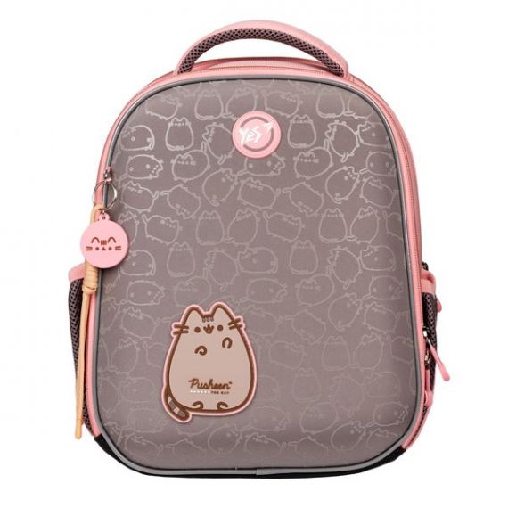 Рюкзак YES EVA H-100 Pusheen Fatty 2відділення, ортопедична спинка+Подарунок сумка для взуття