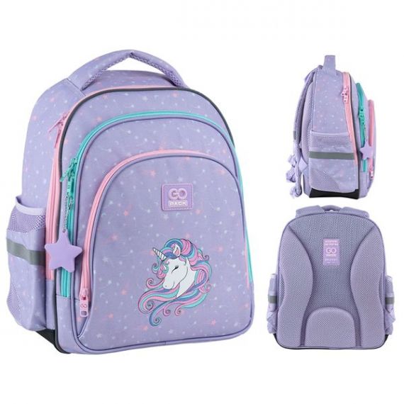 Рюкзак GoPack Education 2606S-2 Unicorn Dreams, 2відділення, анатомічна спинка
