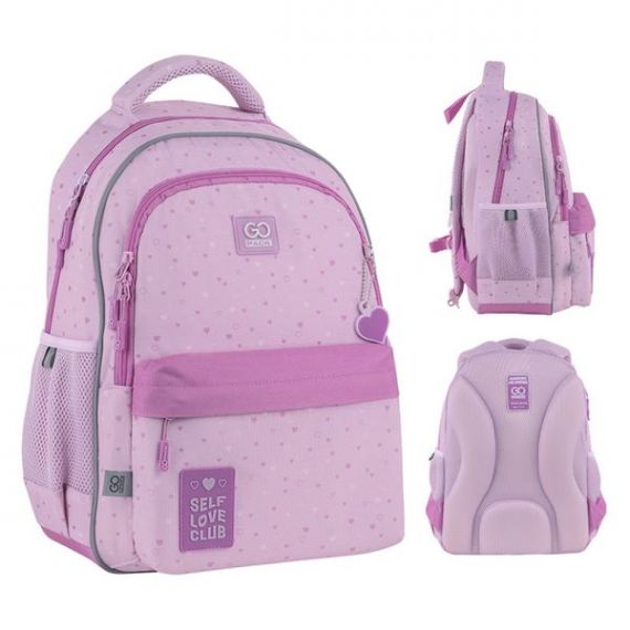 Рюкзак GoPack Education 182M-4 Self Love Club , 2відділення, анатомічна спинка