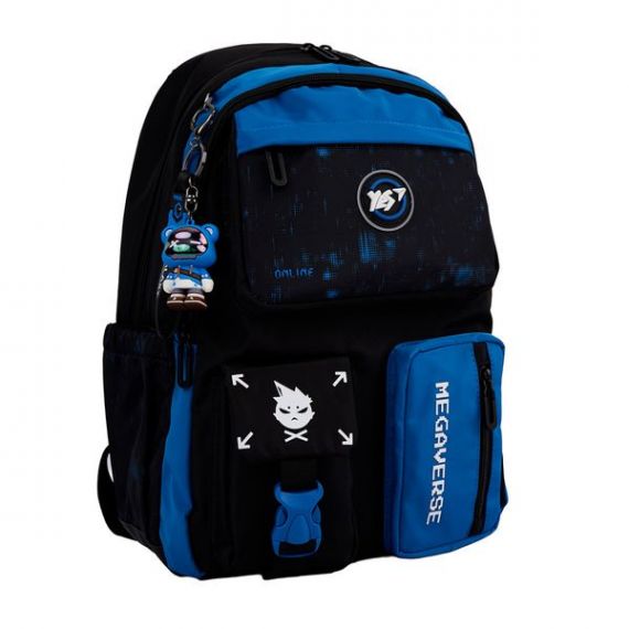 Рюкзак YES TS-43 Megaverse 2 відділення, ортопедична спинка, 5 кишень