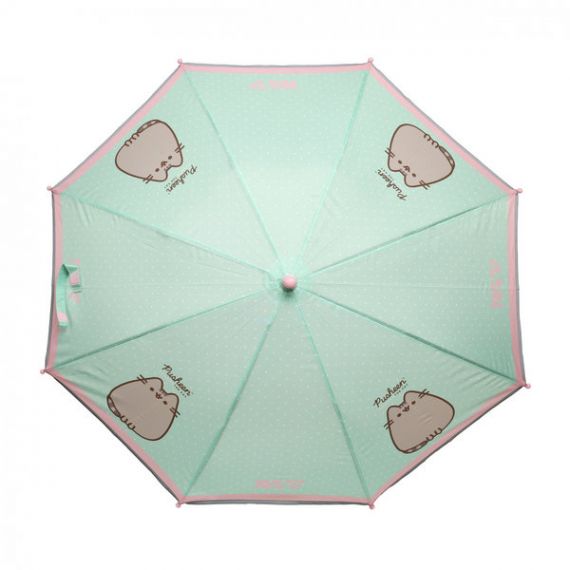 Парасолька дитяча Yes тростина, напівавтомат Pusheen