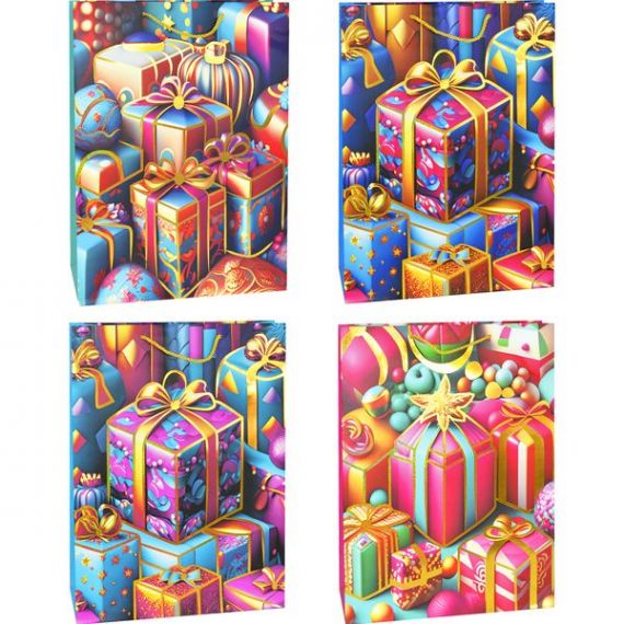 Пакет 25х32х11см бумажный Новый Год Пакет 25х32х11см бумажный Новый Год