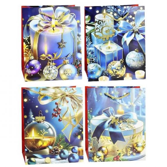 Пакет 18х23х10см бумажный Новый Год Пакет 18х23х10см бумажный Новый Год