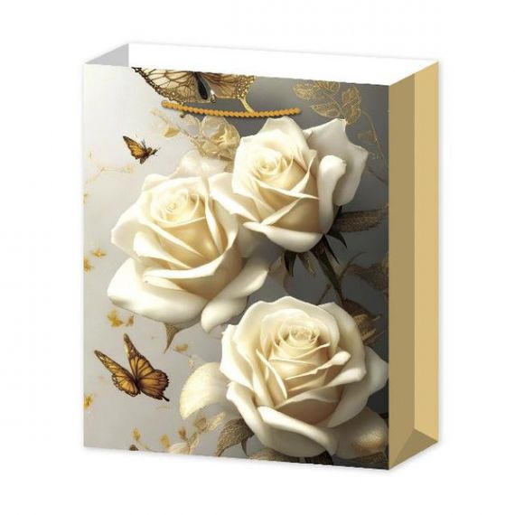 Пакет 26х32х10см паперовий Квіти Angel Gifts Пакет 26х32х10см паперовий Квіти Angel Gifts