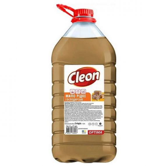 Мило рідке 5000мл Cleon господарське Мило рідке 5000мл Cleon господарське