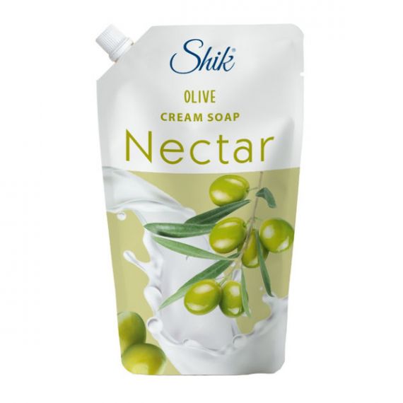 Мило рідке 450мл Shik Nectar оливкове, дой-пак