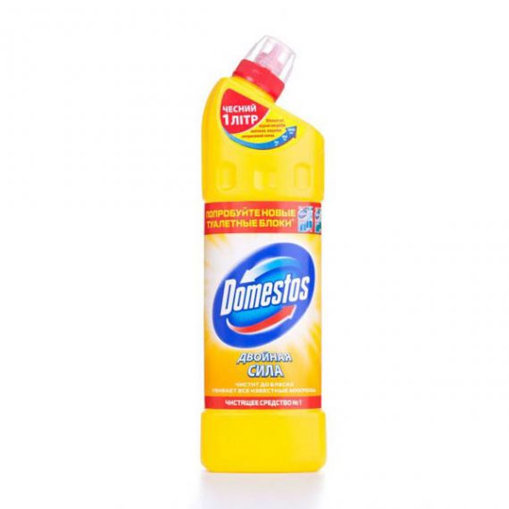 Засіб для унітазу 1000мл Domestos гель Лимонна свіжість