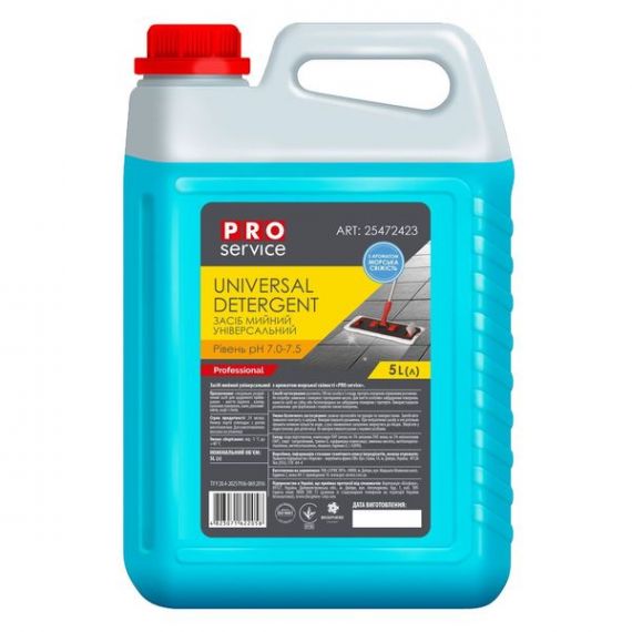 Засіб для миття підлоги та поверхонь 5000мл PRO Морська свіжість Засіб для миття підлоги та поверхонь 5000мл PRO Морська свіжість