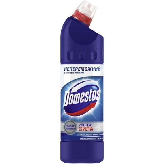 Засіб для унітазу 750мл Domestos гель Експерт сила 7 Засіб для унітазу 750мл Domestos гель Експерт сила 7