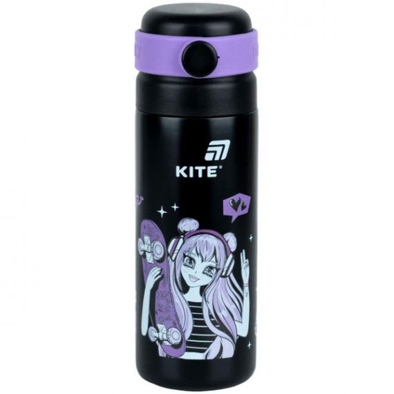 Термос 500мл чорний металевий Anime Dream Kite Термос 500мл чорний металевий Anime Dream Kite
