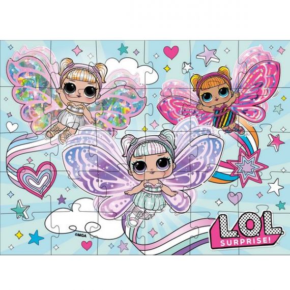 Пазл Ідейка 0030 ел L.O.L Surprise! Fairies 27×20 см