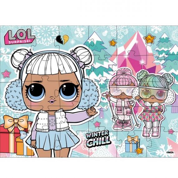 Пазл Ідейка 0030 ел L.O.L Surprise! Winter Chill 27×20 см
