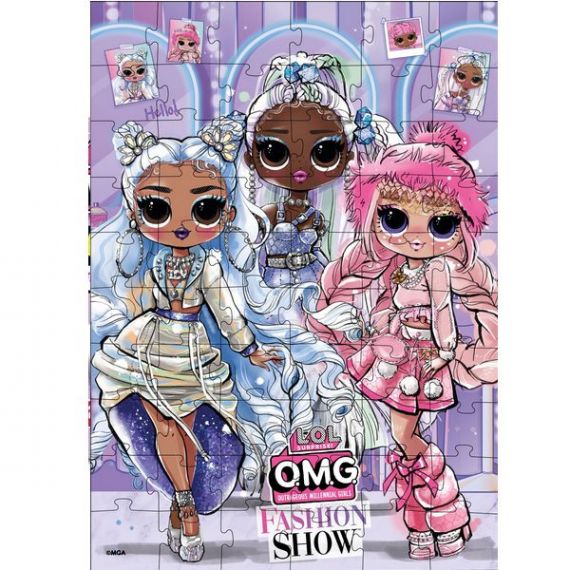 Пазл Ідейка 0060 ел L.O.L. Surprise! O.M.G. Fashion Show 32×23 см Пазл Ідейка 0060 ел L.O.L. Surprise! O.M.G. Fashion Show 32×23 см